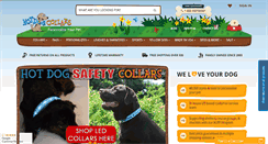 Desktop Screenshot of hotdogcollars.com